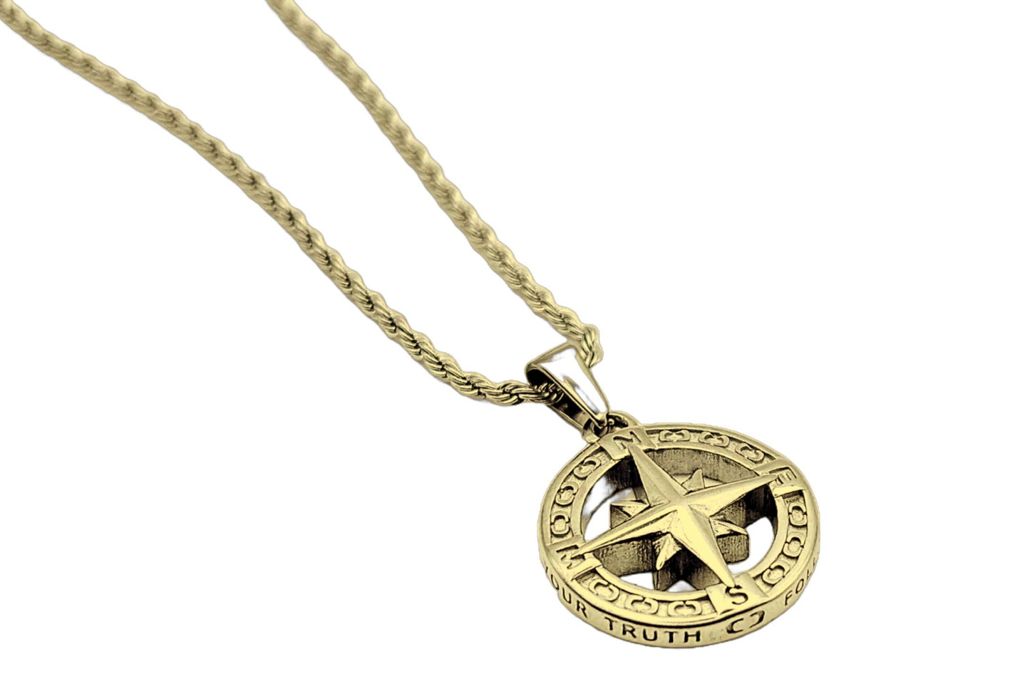 North Star Pendant (Gold)