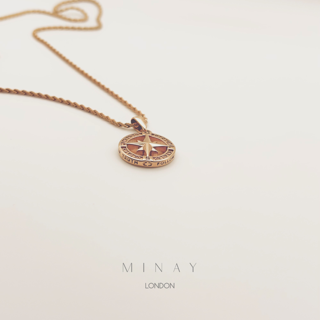 North Star Pendant (Gold)
