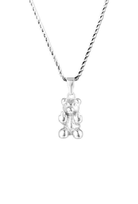 Swear Bear (Silver) - Minay London